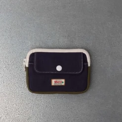 Merci - Porte Monnaie Candide S - Marine & Olive