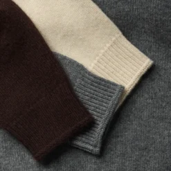 Merci - Pull Charlotte - Marron Foncé
