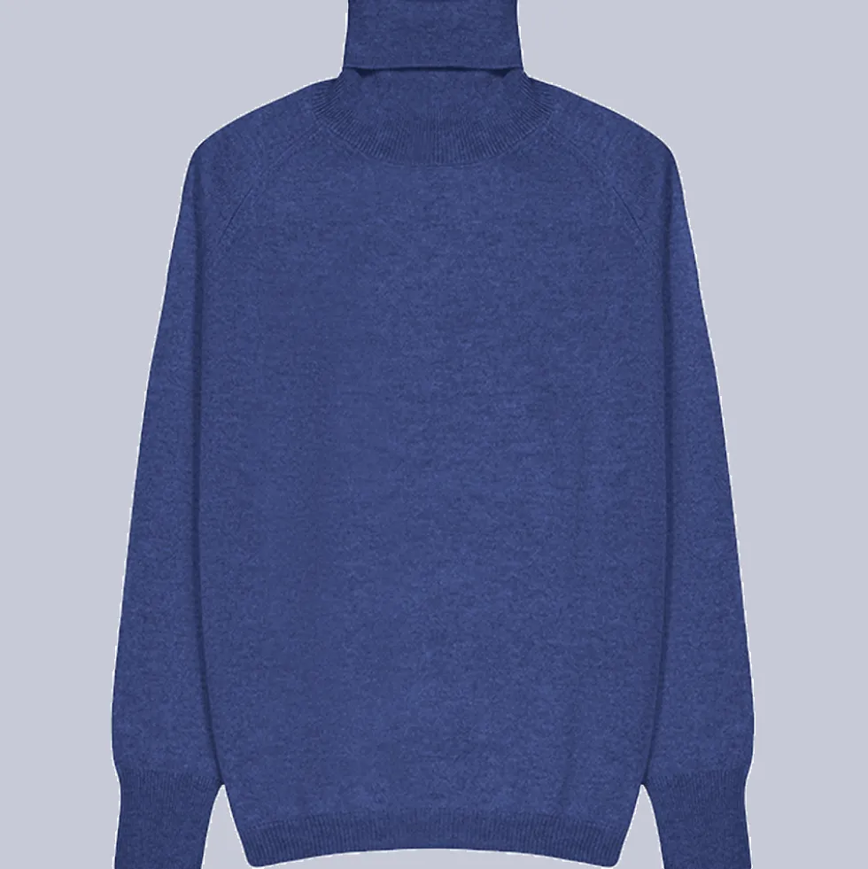 Merci - Pull en cachemire - Alix Bleu