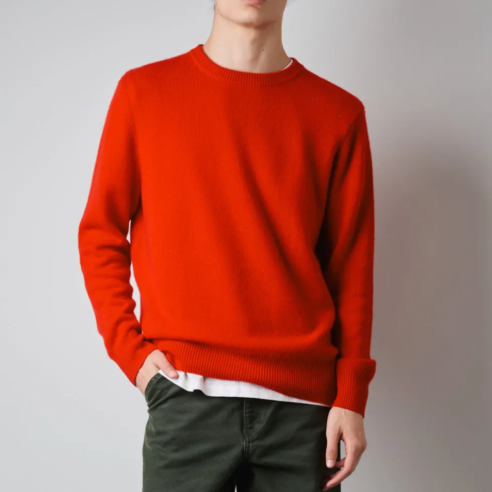 Merci - Pull en cachemire Claudio - Rouge