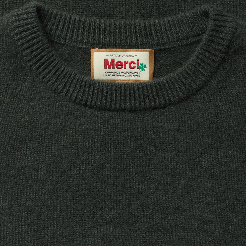 Merci - Pull en cachemire Claudio - Forest