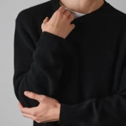 Merci - Pull en cachemire Claudio - Noir