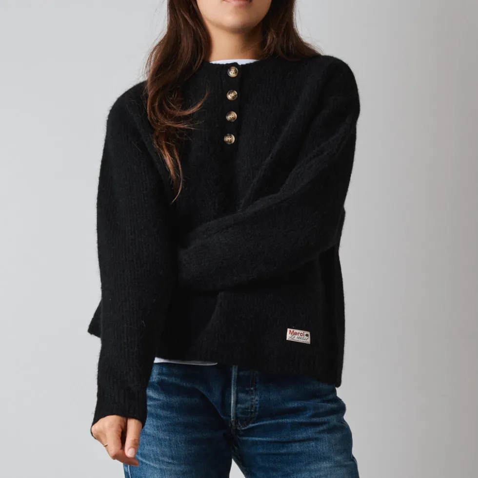 Merci - Pull Solange - Noir