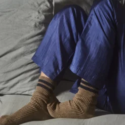 Merci - Pyjama en Soie - Bleu