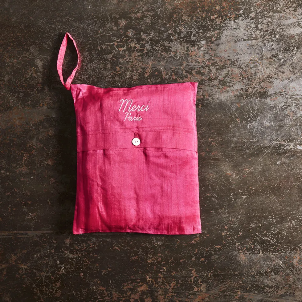 Merci - Pyjama en Soie - Fuschia