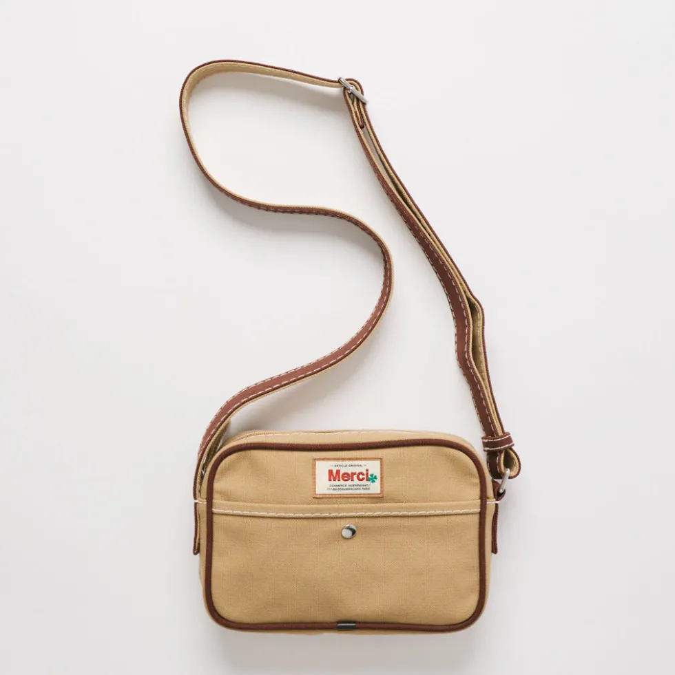 Merci - Sac Candide Reporter - Marron