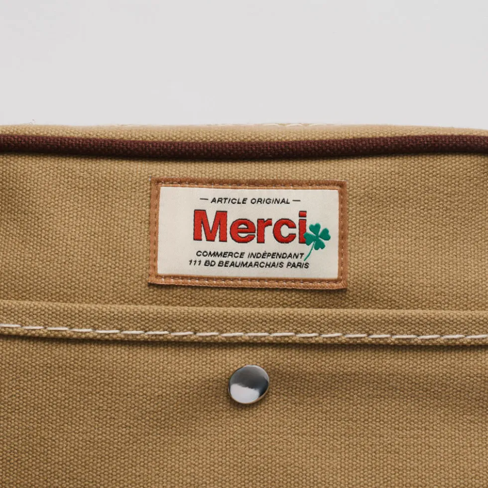Merci - Sac Candide Reporter - Marron