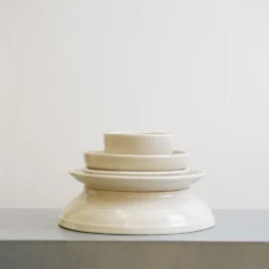 Merci - Saladier en grès - Blanc