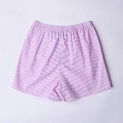 Merci - Short Jude Rayé - Mauve