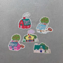 Merci - Stickers maisons