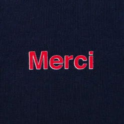 Merci - Sweat Aurelien - Marine & Rouge