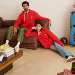 Merci - Sweat Robin - Rouge