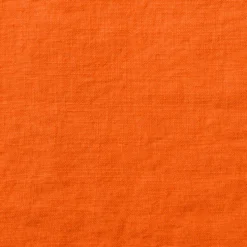 Merci - Trousse en lin lavé - Orange Zeste