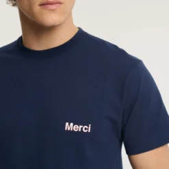 Merci - T-shirt Aurelien - Marine