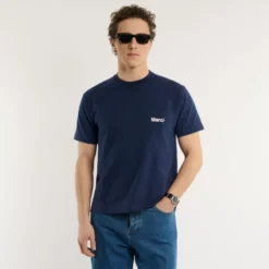 Merci - T-shirt Aurelien - Marine