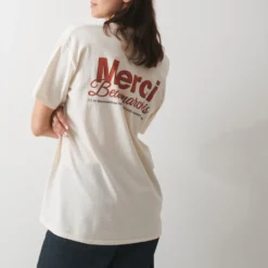 Merci - T-Shirt Beaumarchais - Ecru