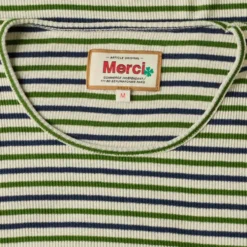 Merci - T-shirt Carla - Marine & Vert