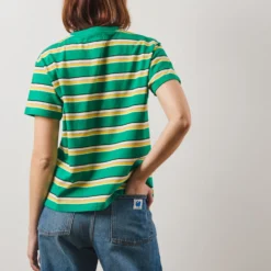 Merci - T-Shirt Lola Stripes - Vert