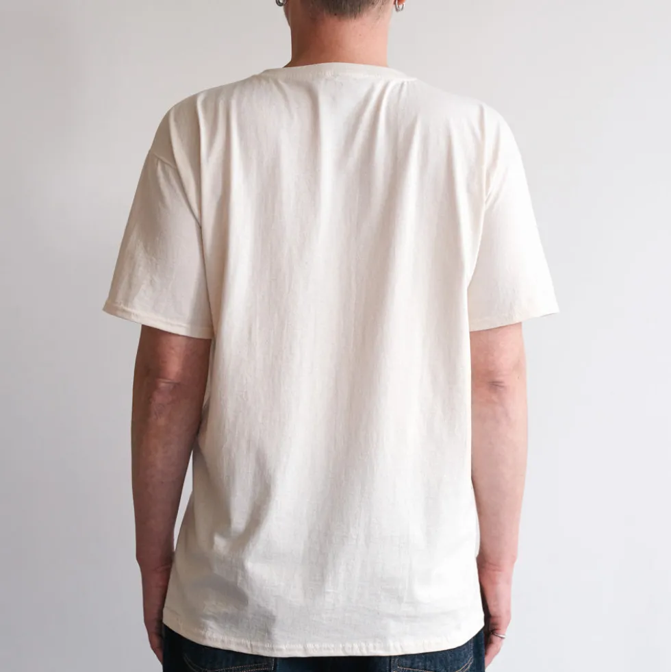 Merci - T-shirt MC Merci - Ecru