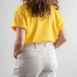 Merci - T-shirt Merci 111 - Jaune