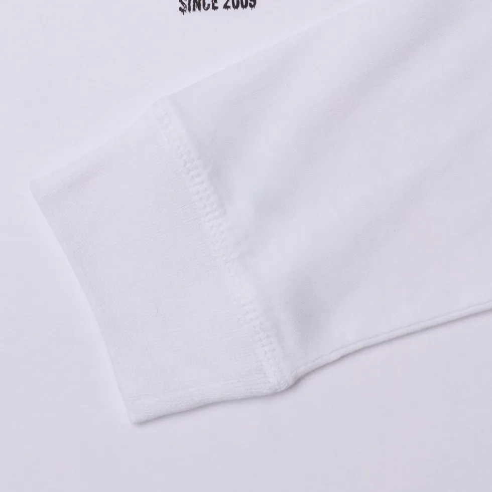 Merci - T-shirt ML Roasted - Blanc