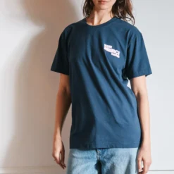 Merci - T-Shirt Non Merci - Marine