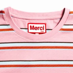 Merci - T-Shirt Nora Stripes - Rose