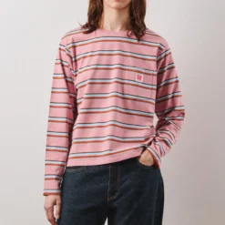 Merci - T-Shirt Nora Stripes - Rose