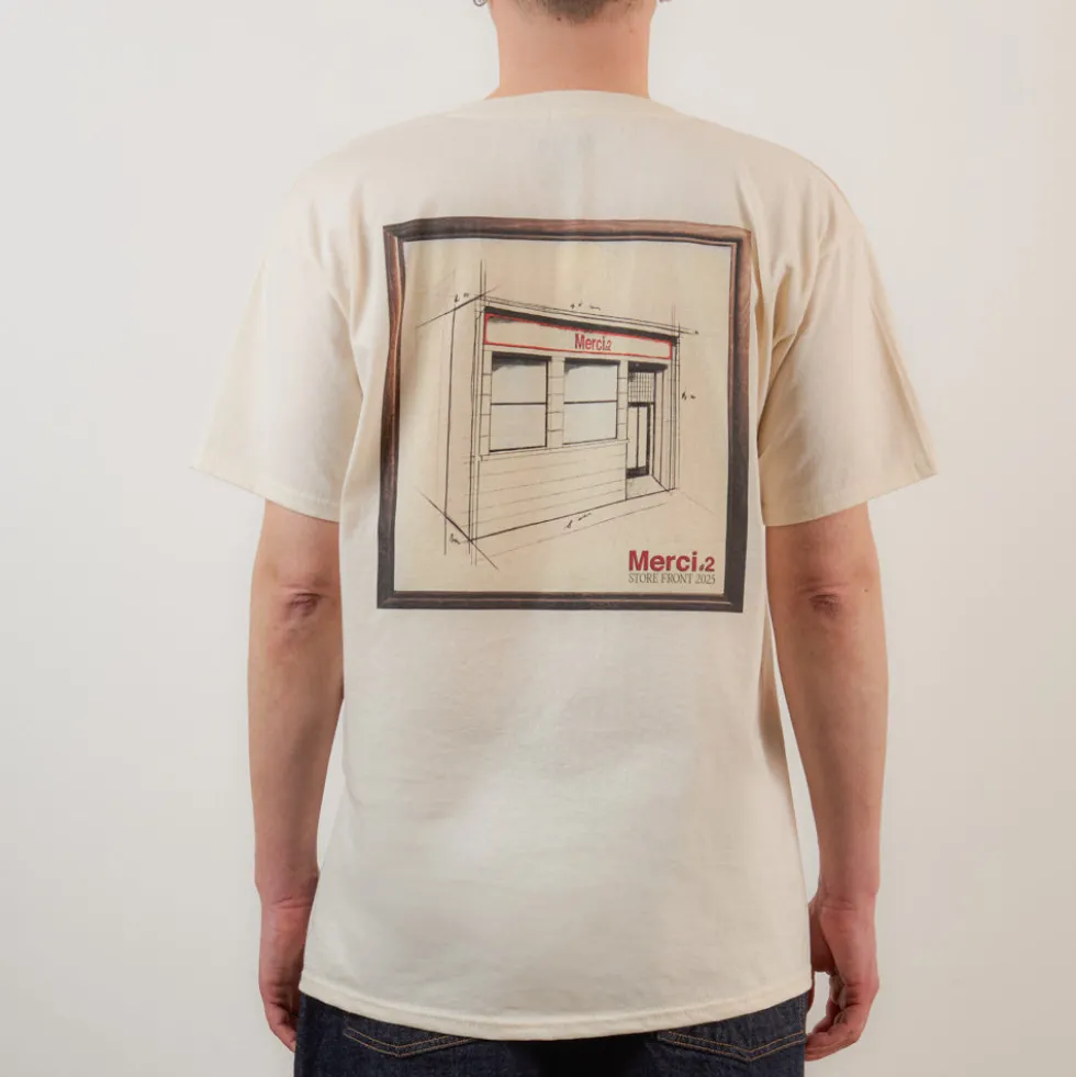 Merci - T-Shirt Richelieu - Ecru