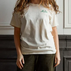 Merci - T-Shirt unisexe Non Merci "Rive Gauche" - Beige