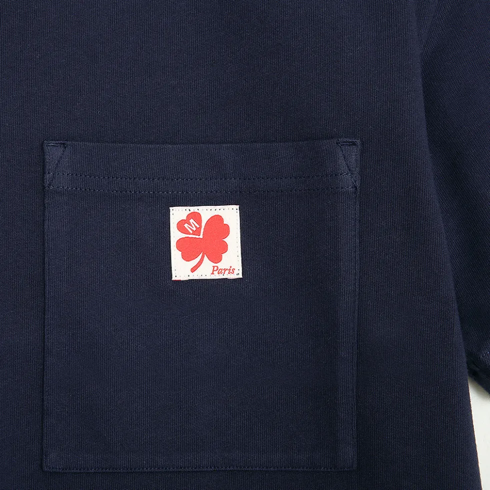 Merci - T-Shirt Vadim - Bleu