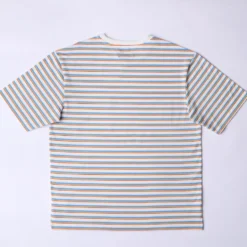 Merci - T-Shirt Vadim Rayé - Blanc & Bleu