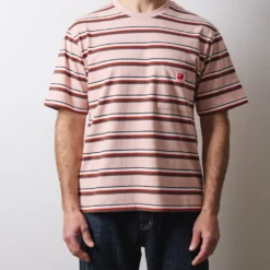 Merci - T-Shirt Vadim Stripes - Beige