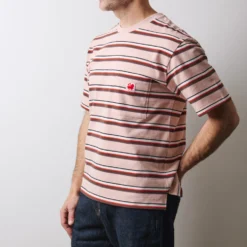 Merci - T-Shirt Vadim Stripes - Beige