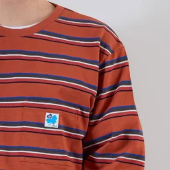 Merci - T-shirt Vadim Stripes LS - Hearth