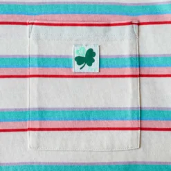 Merci - T-Shirt Vadim Stripes - Rose
