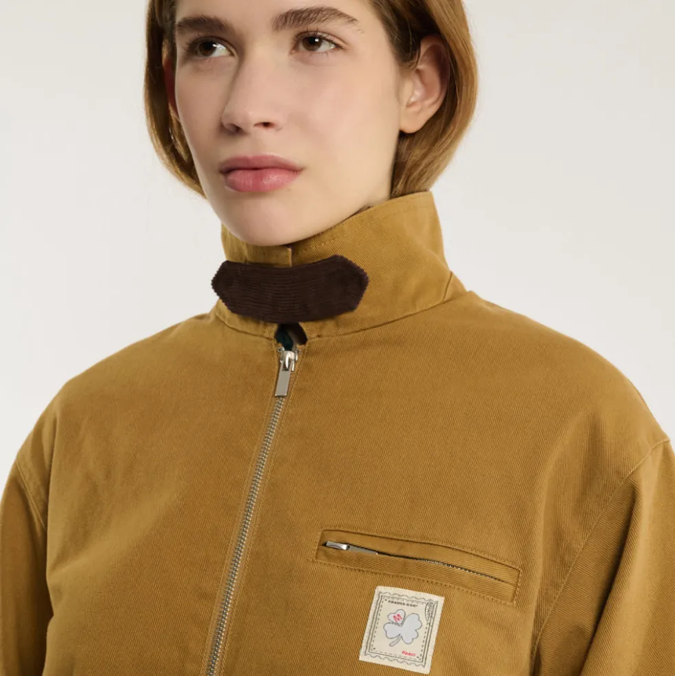 Merci - Veste Marla - Marron Tabac