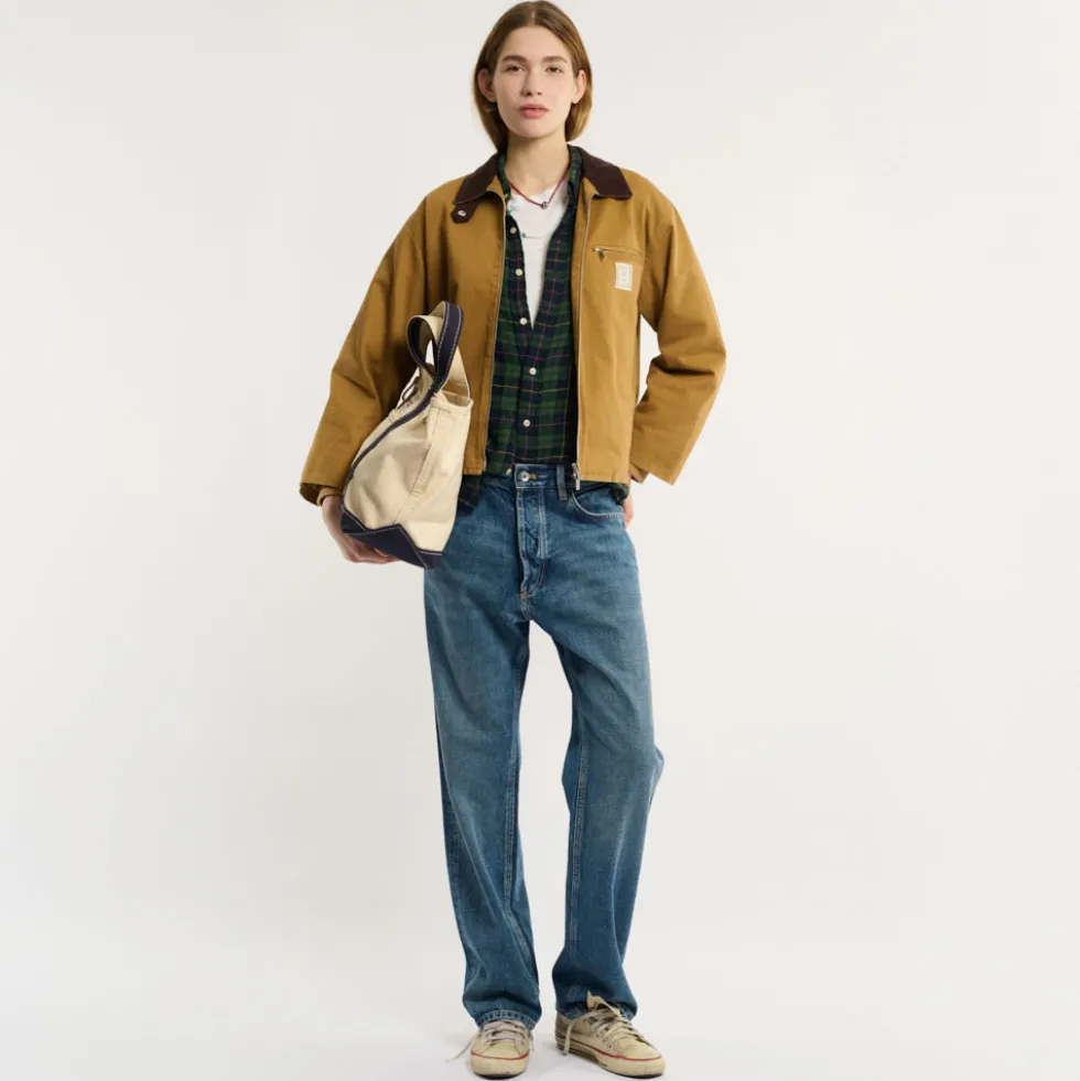 Merci - Veste Marla - Marron Tabac