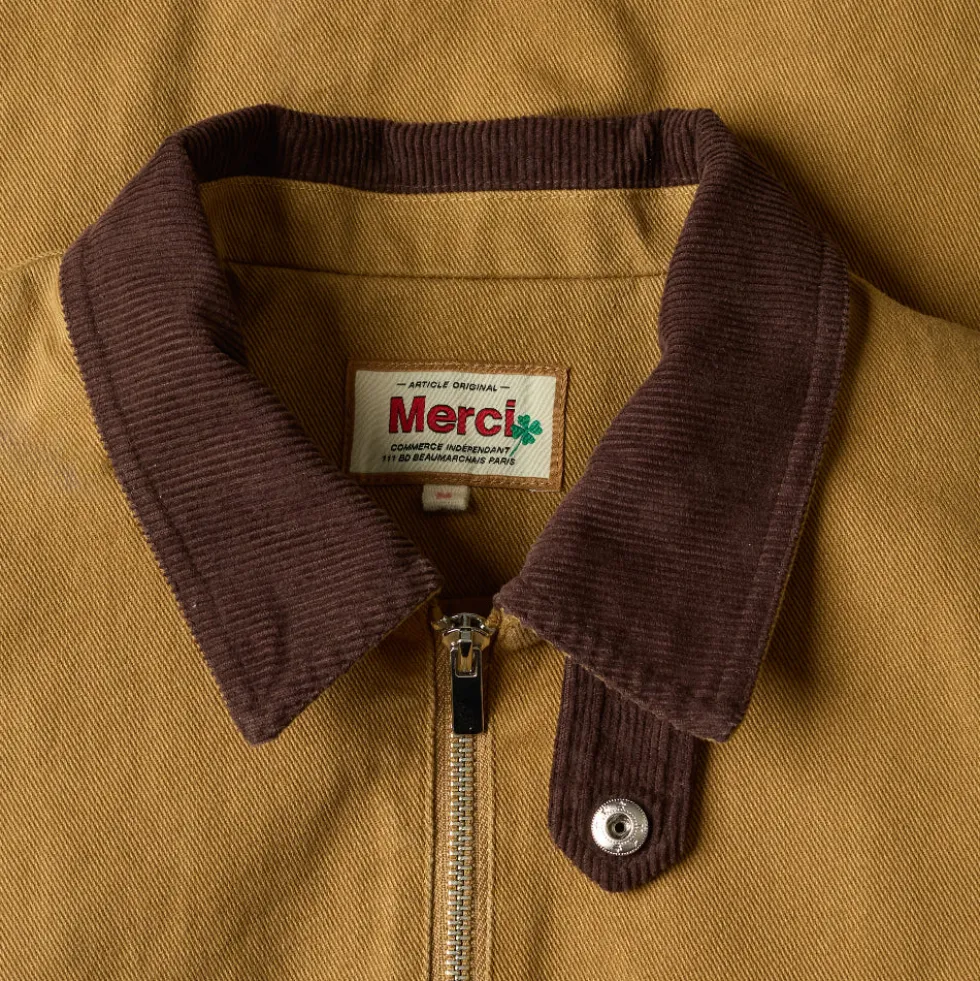 Merci - Veste Marla - Marron Tabac
