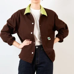 Merci - Veste Marvin - Marron & Citron