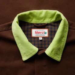Merci - Veste Marvin - Marron & Citron
