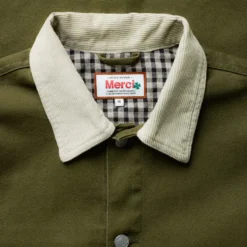 Merci - Veste Marvin - Olive & Crème