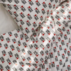 Merci x Carne Bollente - Housse de couette en percale de coton - I Love My Ex