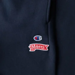 Merci x Champion - Jogging Straight Patch - Navy