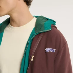 Merci x Champion - Sweat Full Zip Patch - Wine