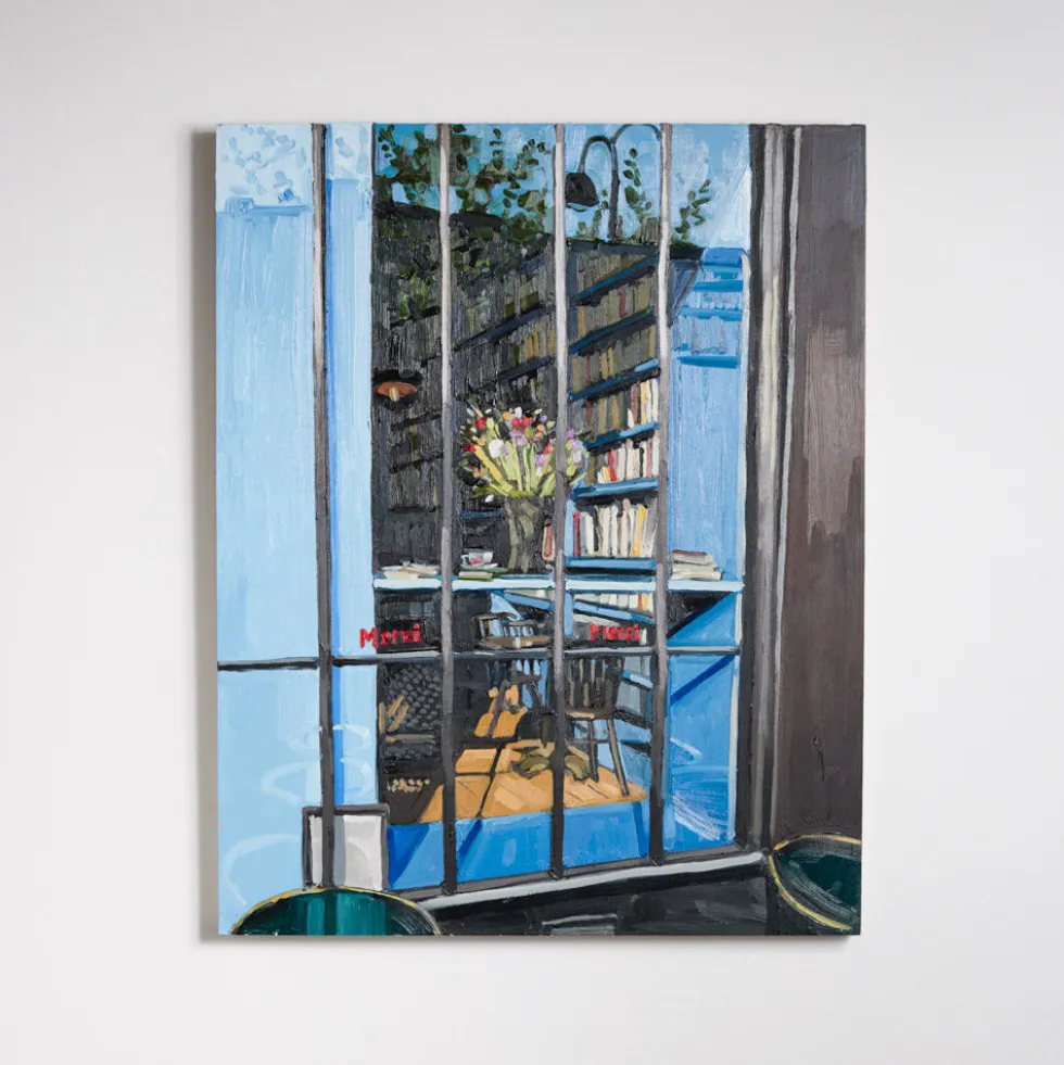 Merci x Chloe Chlumecky - Tableau Étude I Used Book Café
