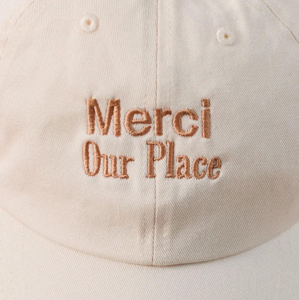 Merci x Our Place - Casquette - Ecru