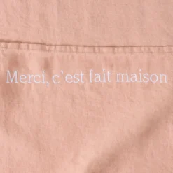 Merci x Our Place - Set de table en lin lavé - Rose Argile