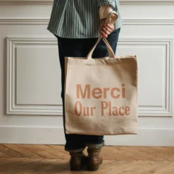 Merci x Our Place - Totebag - Ecru