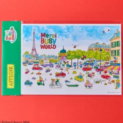 Merci x Richard Scarry - Affiche - Paris
